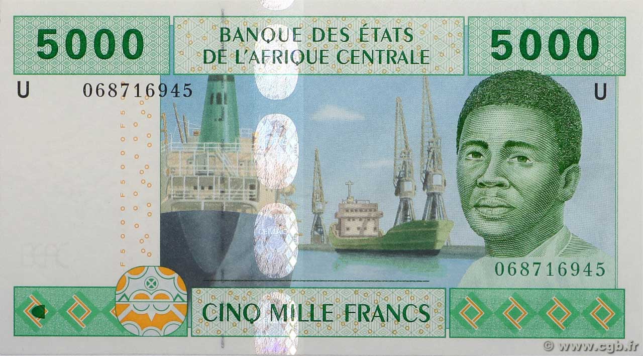 5000 Francs type 2002U CAMEROON  2003 A.173Ua UNC