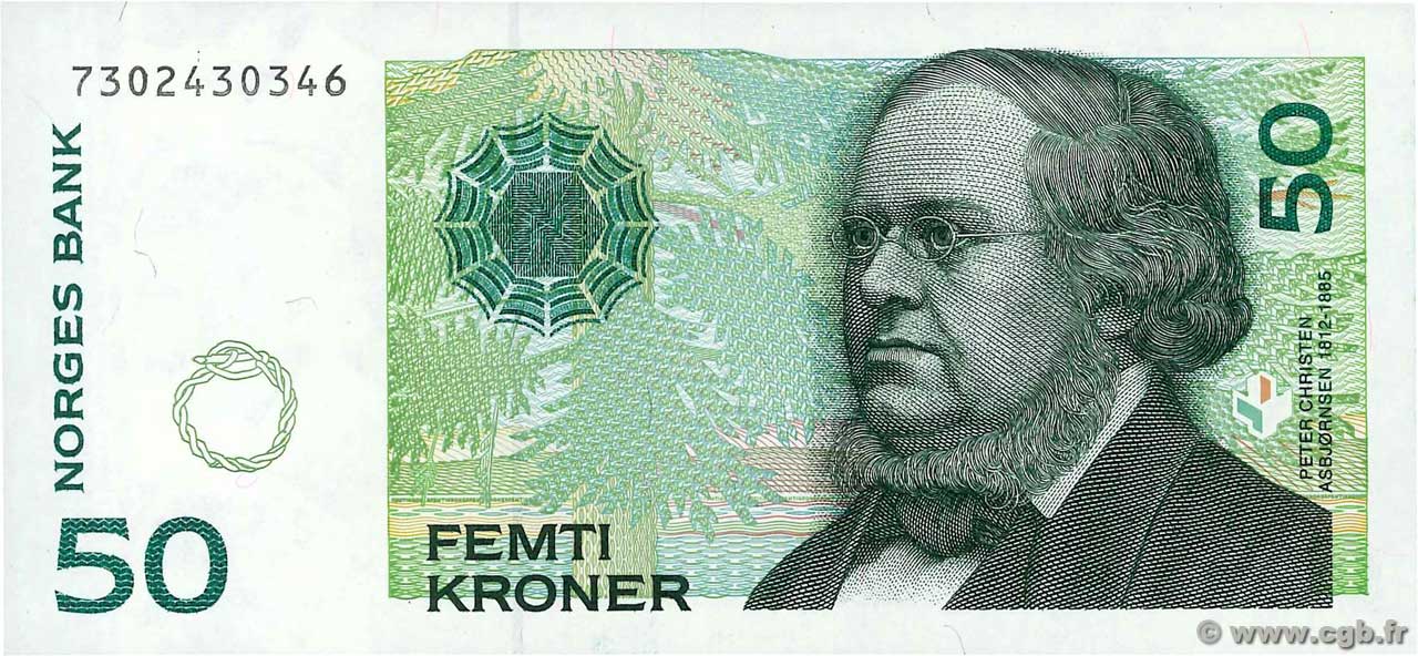 50 Kroner NORVÈGE  2000 P.46b ST