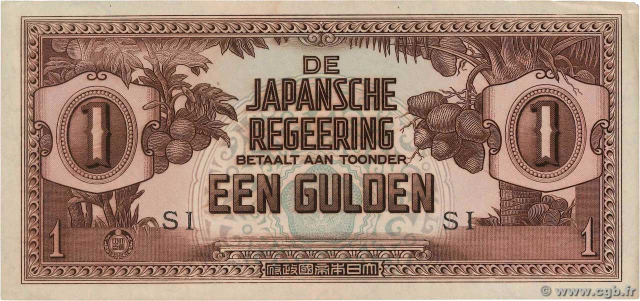 1 Gulden INDIE OLANDESI  1942 P.123c AU