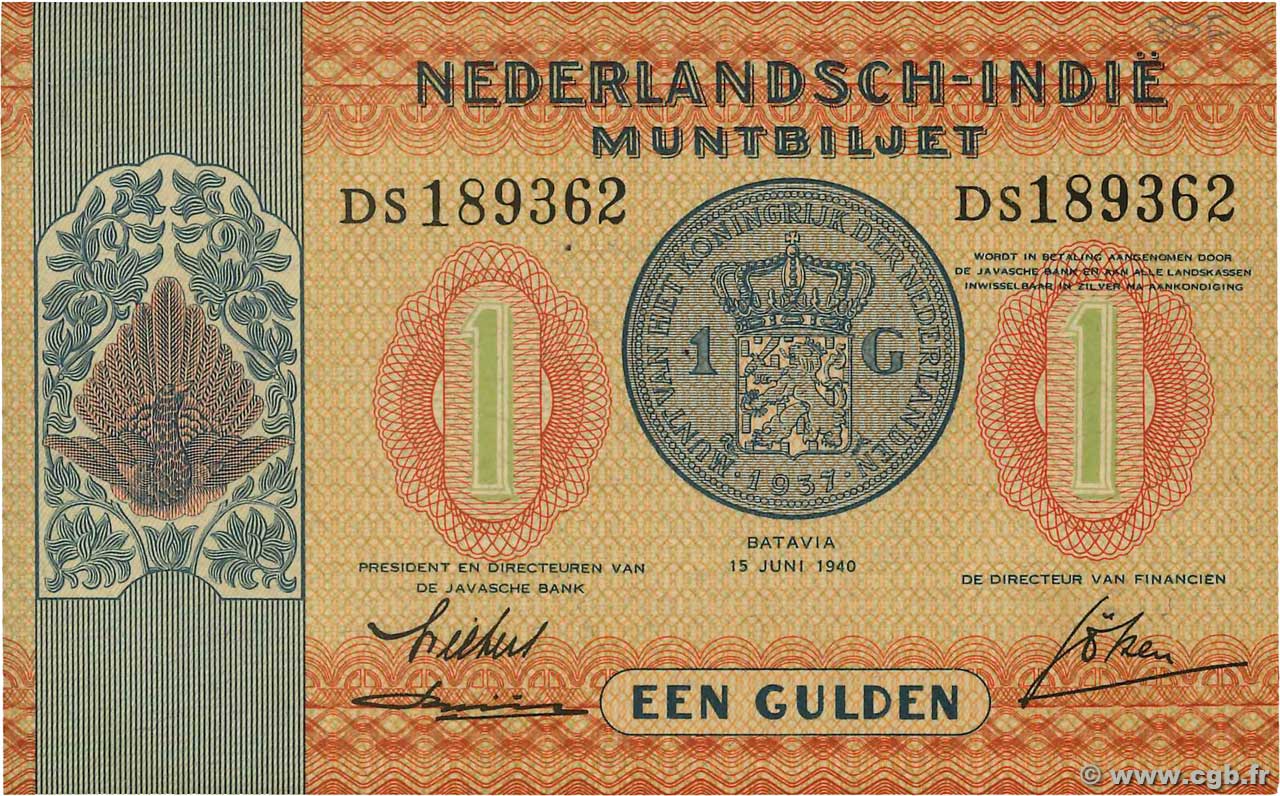 1 Gulden INDES NEERLANDAISES  1940 P.108a pr.NEUF