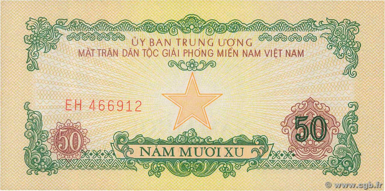 50 Xu South Vietnam 1963 P R3 B93 8430 Banknotes