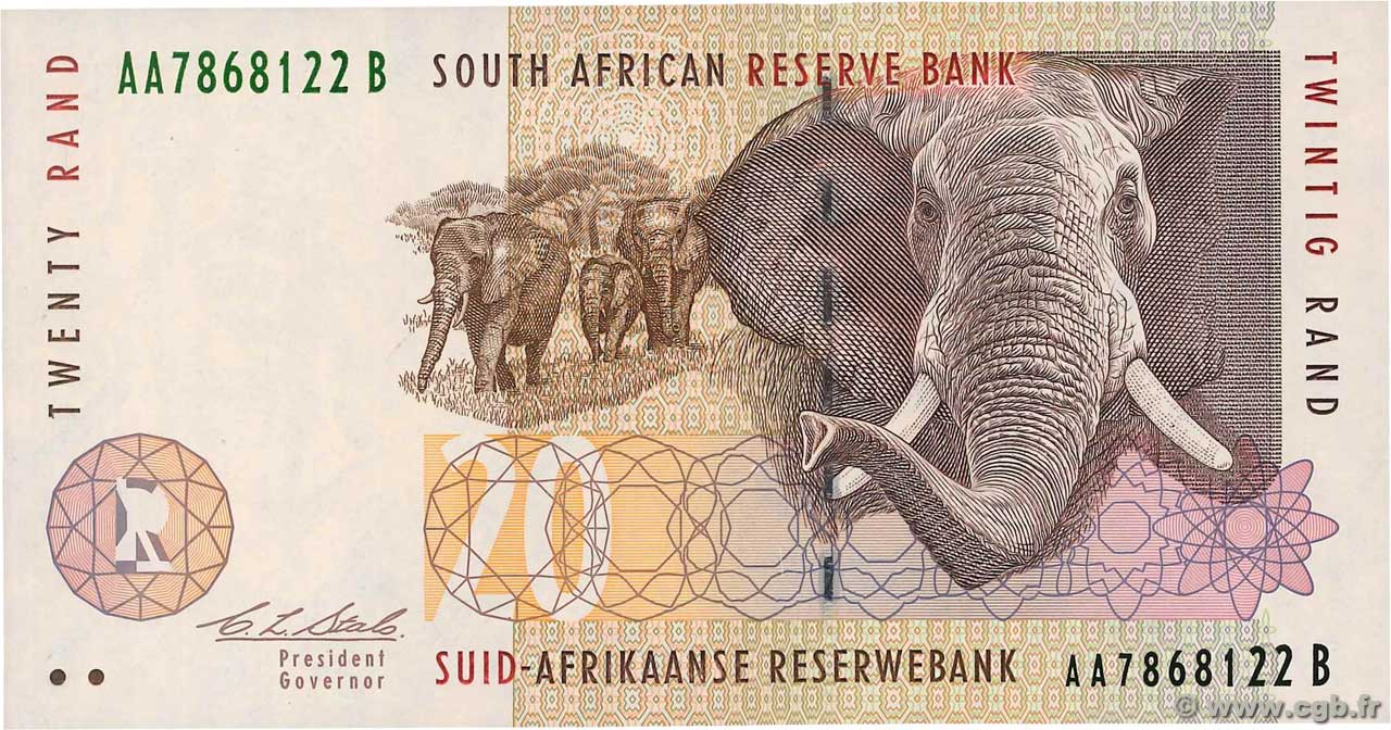 20 Rand SOUTH AFRICA  1993 P.124a UNC