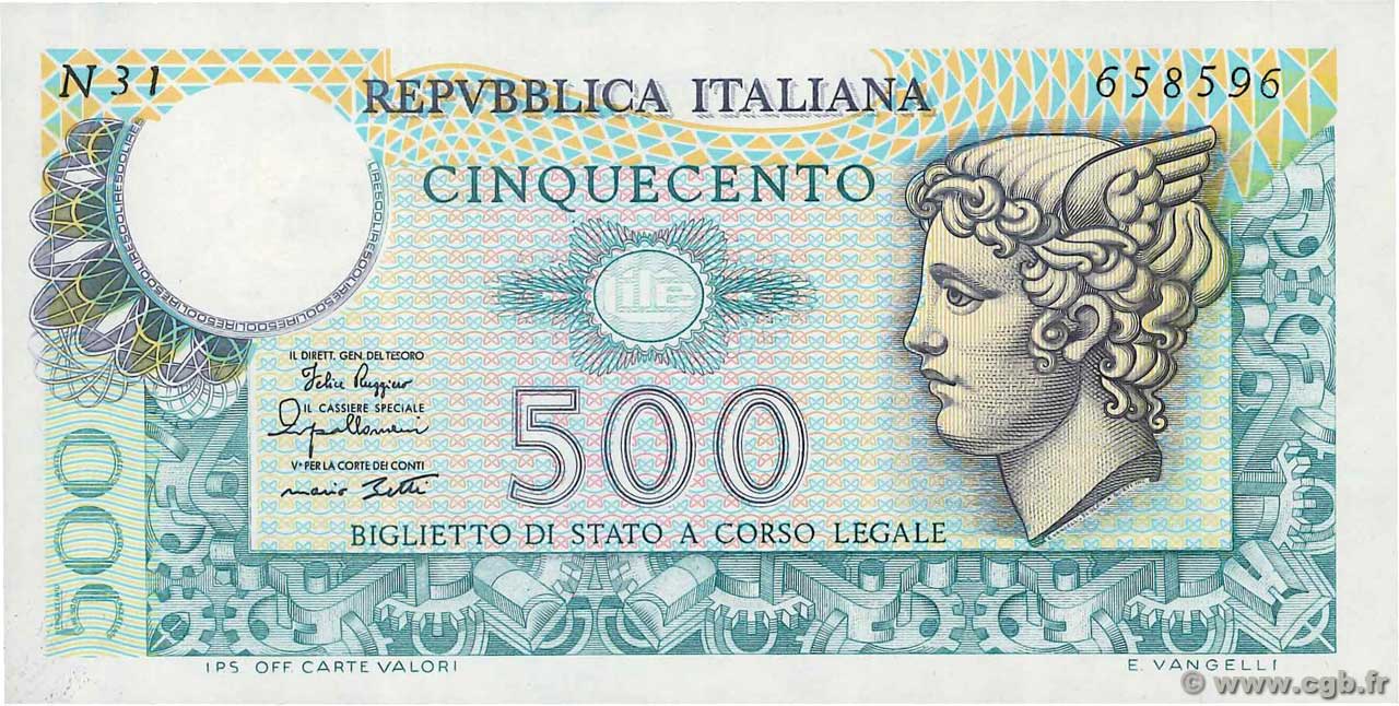500 Lire ITALIA  1979 P.094 FDC