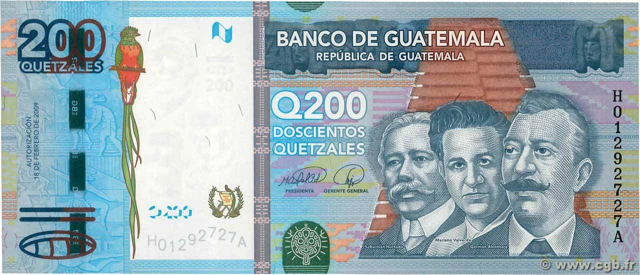  Quetzales GUATEMALA   P.  b9 _  Billetes