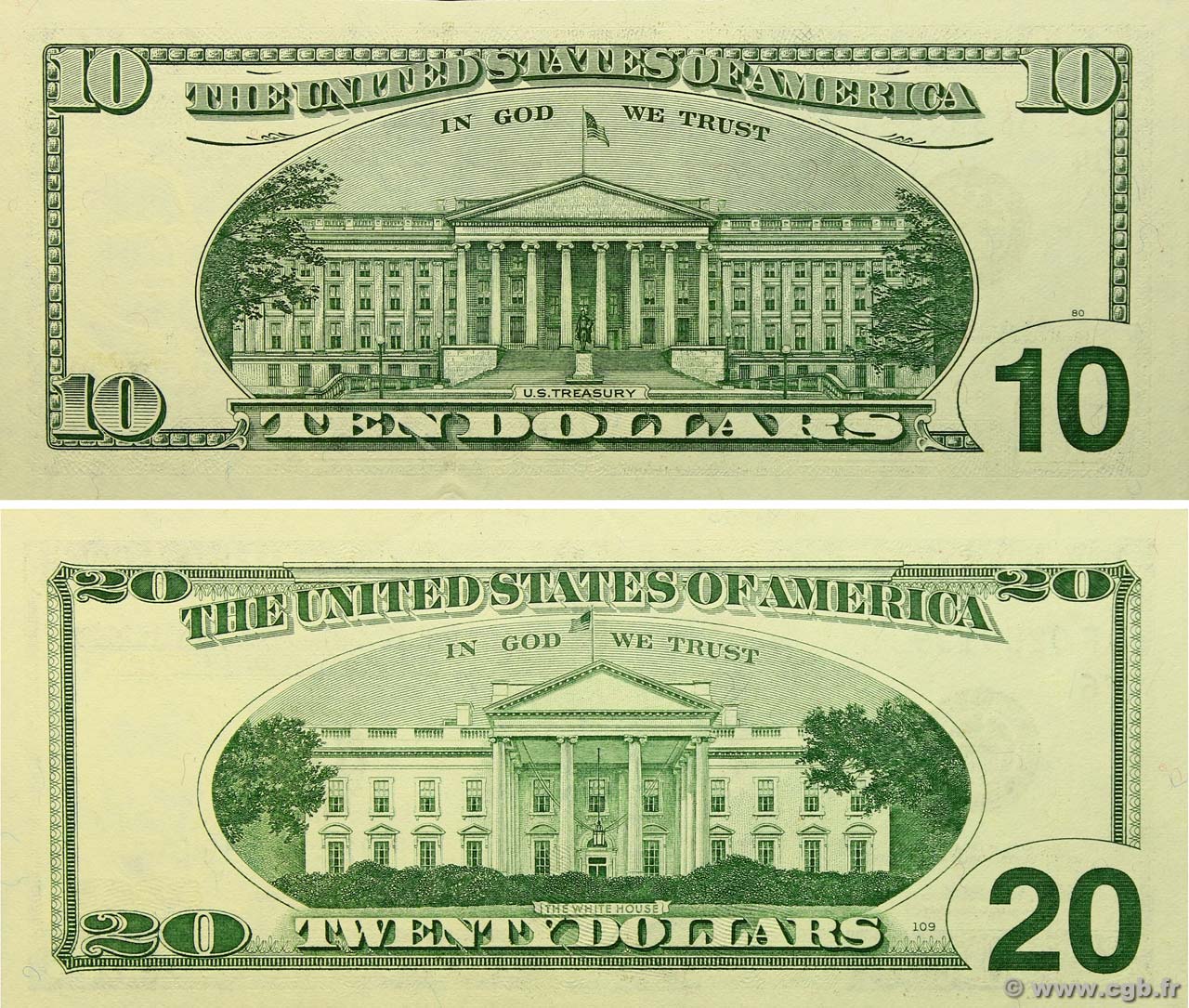 10 Et 20 Dollars United States Of America 1996 P.511 Et 501 B94 4363 