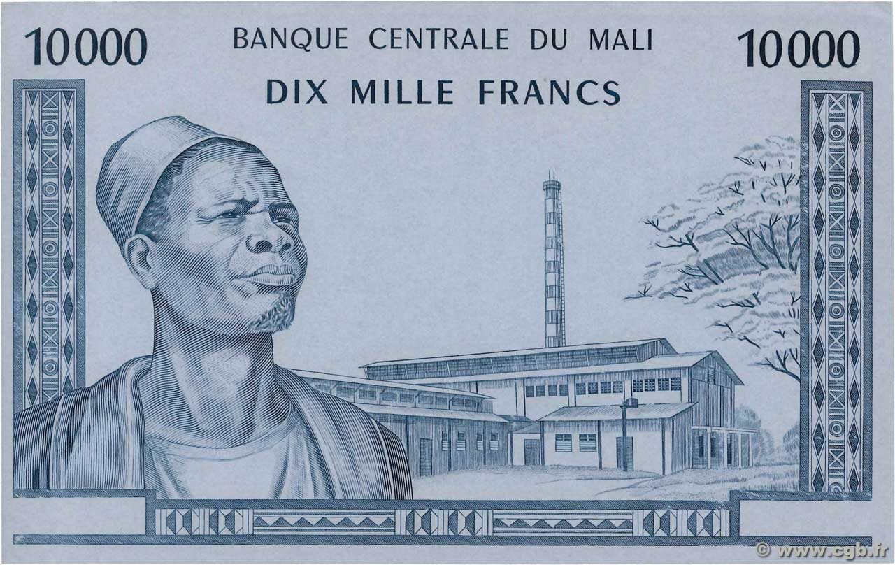 10000 Francs Épreuve MALI  1970 P.15p fST