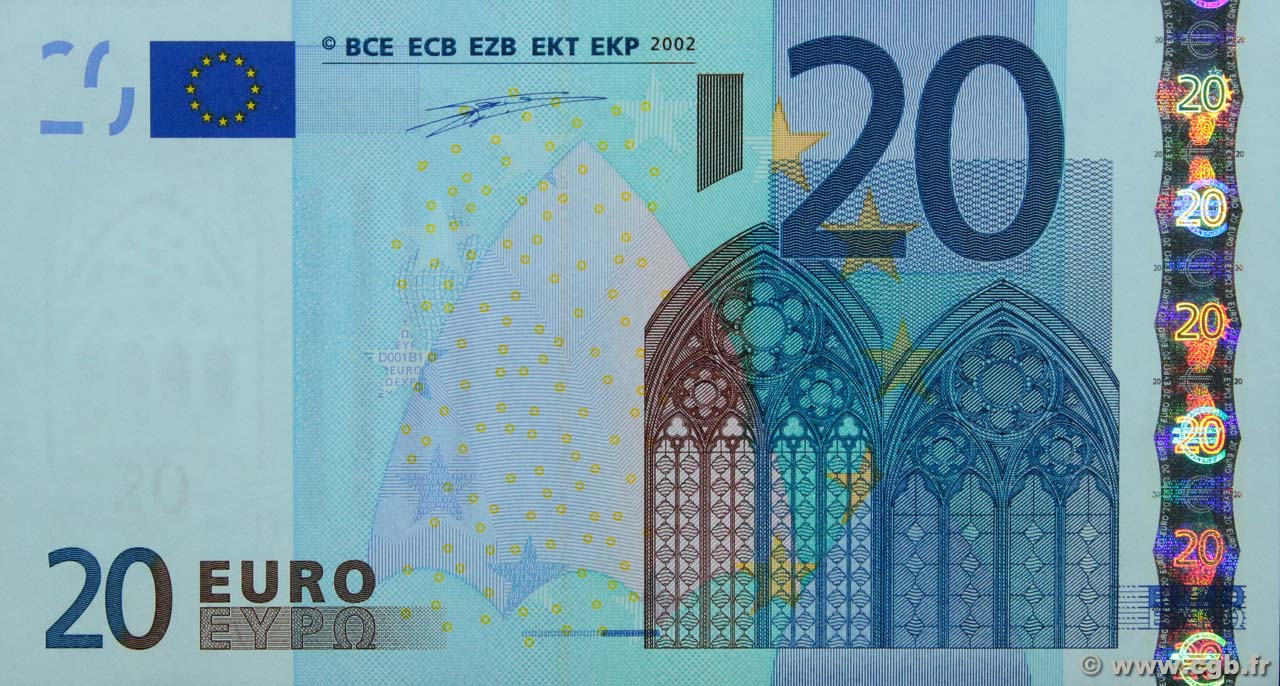 20 Euro EUROPE  2002 P.03l NEUF