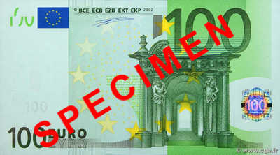 100 Euros EUROPA  2002 P.05x SC+