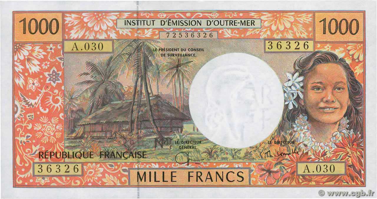 1000 Francs POLYNÉSIE, TERRITOIRES D OUTRE MER  2002 P.02h SUP
