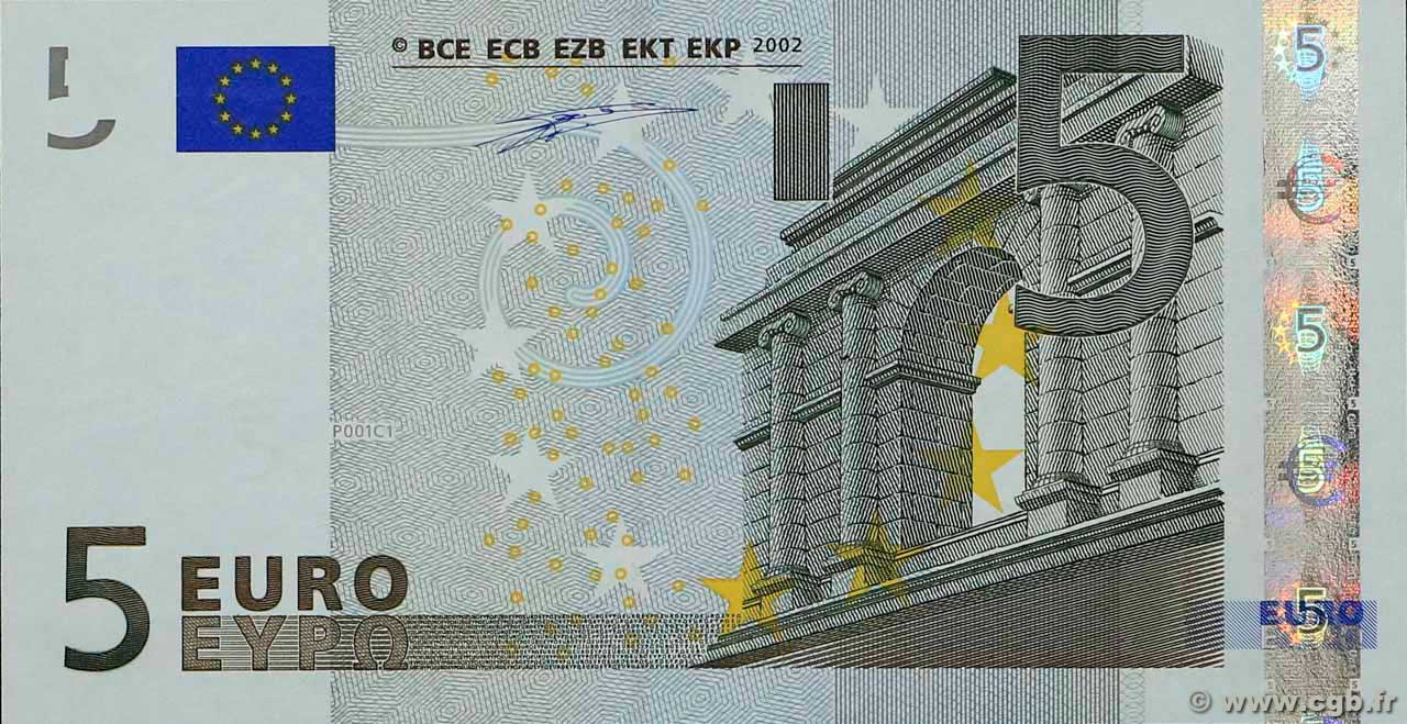 5 Euro EUROPA  2002 P.01x UNC