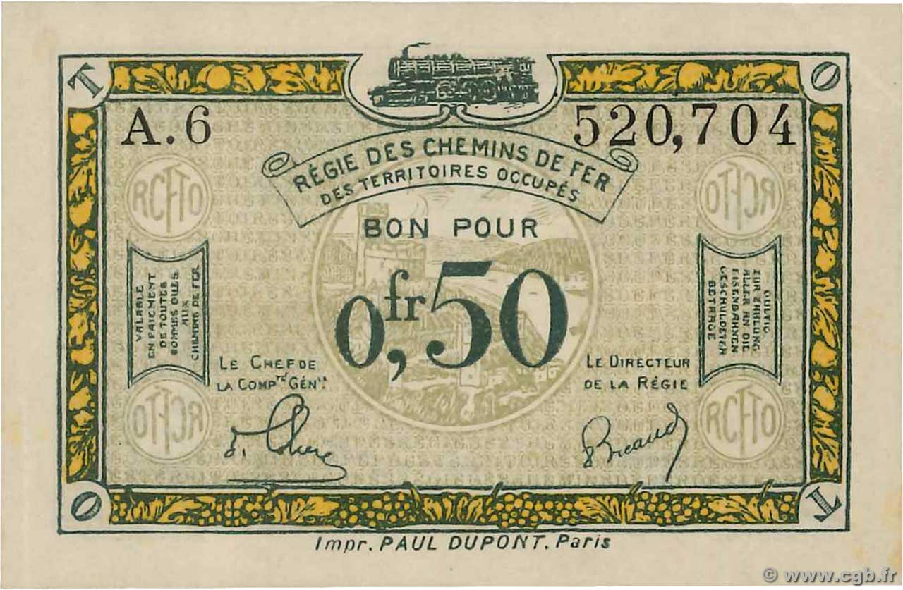 50 Centimes FRANCE regionalismo e varie  1923 JP.135.04 q.FDC