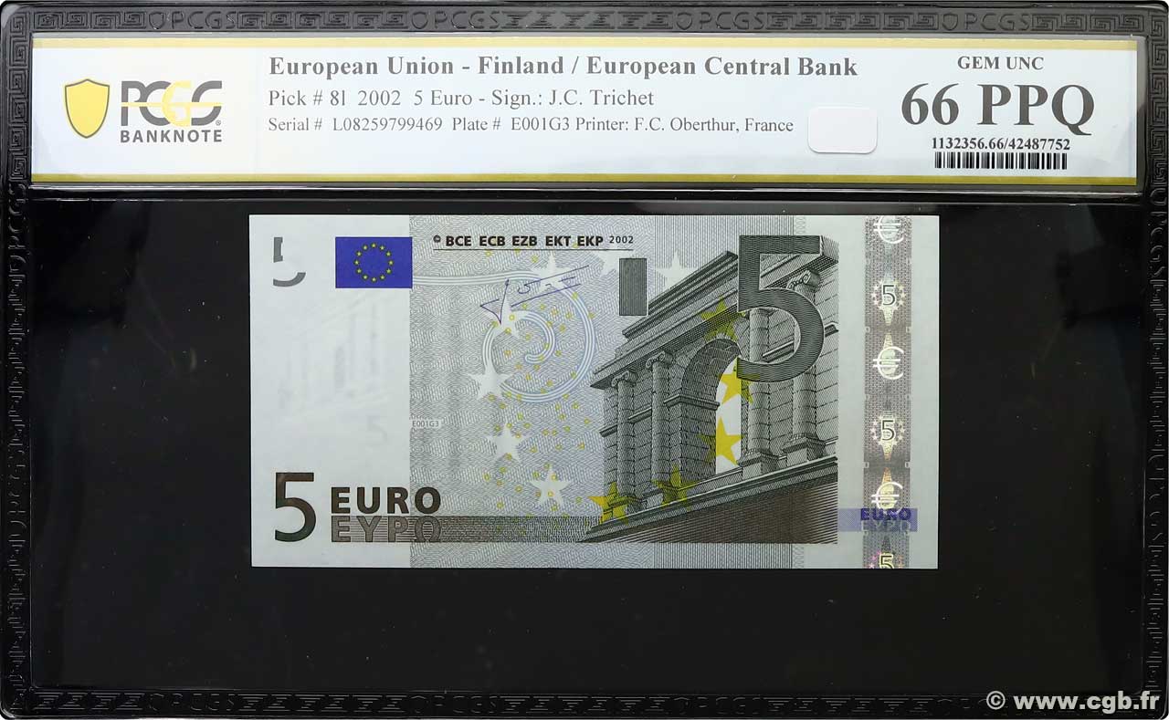 5 Euro EUROPA  2002 P.08l FDC