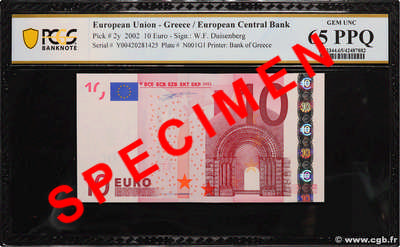 10 Euro EUROPE  2002 P.02y NEUF