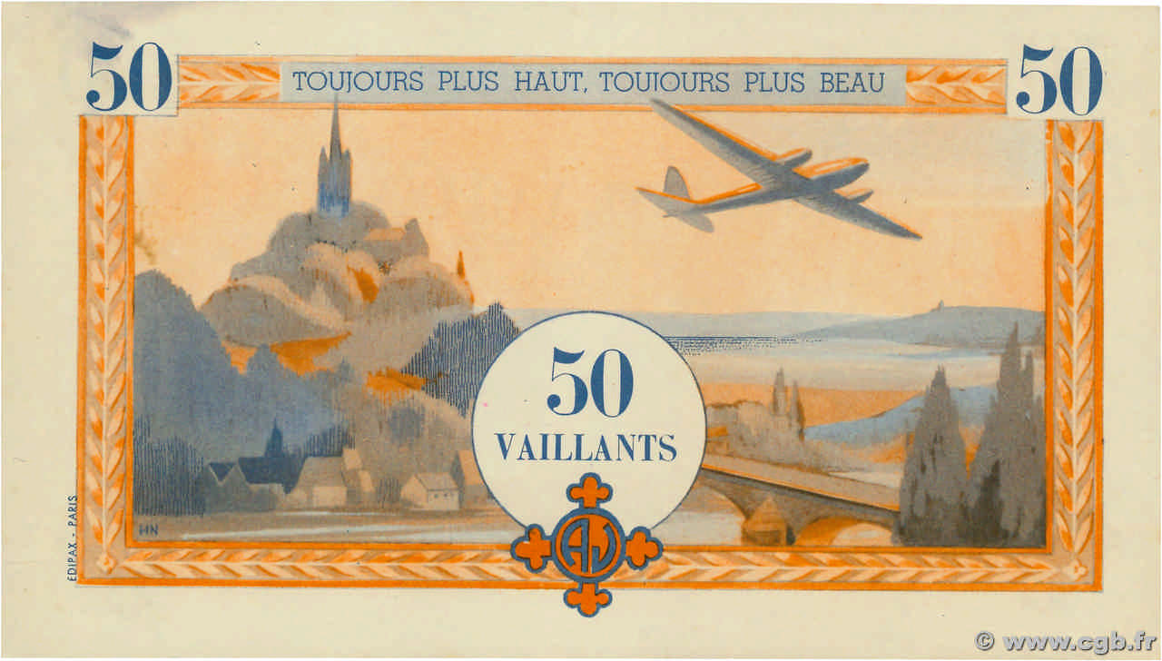 50 Vaillants FRANCE régionalisme et divers  1930  SUP+