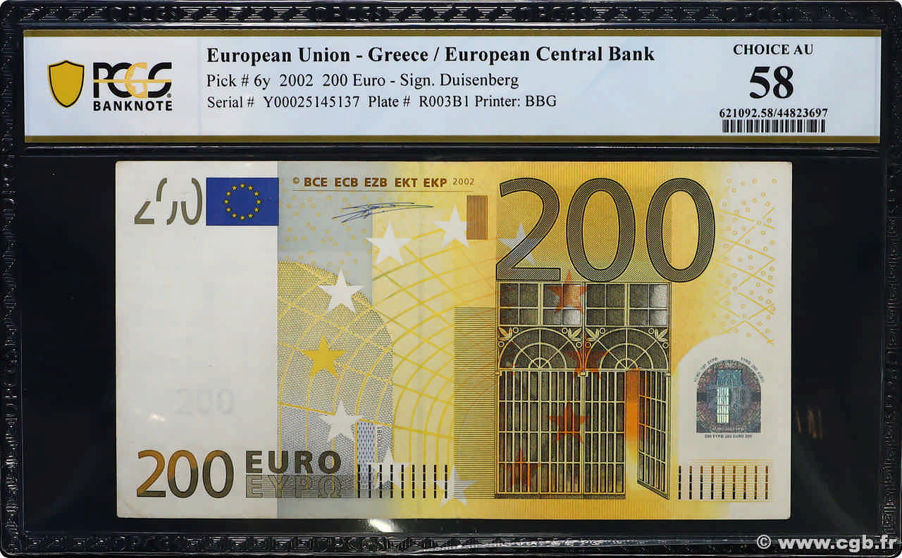 200 Euro EUROPA  2002 P.06y SC