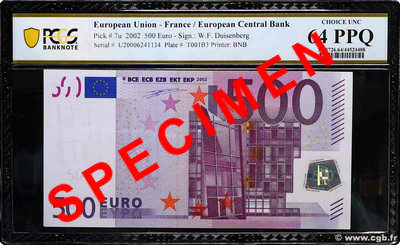 500 Euro EUROPA  2002 P.07u q.FDC