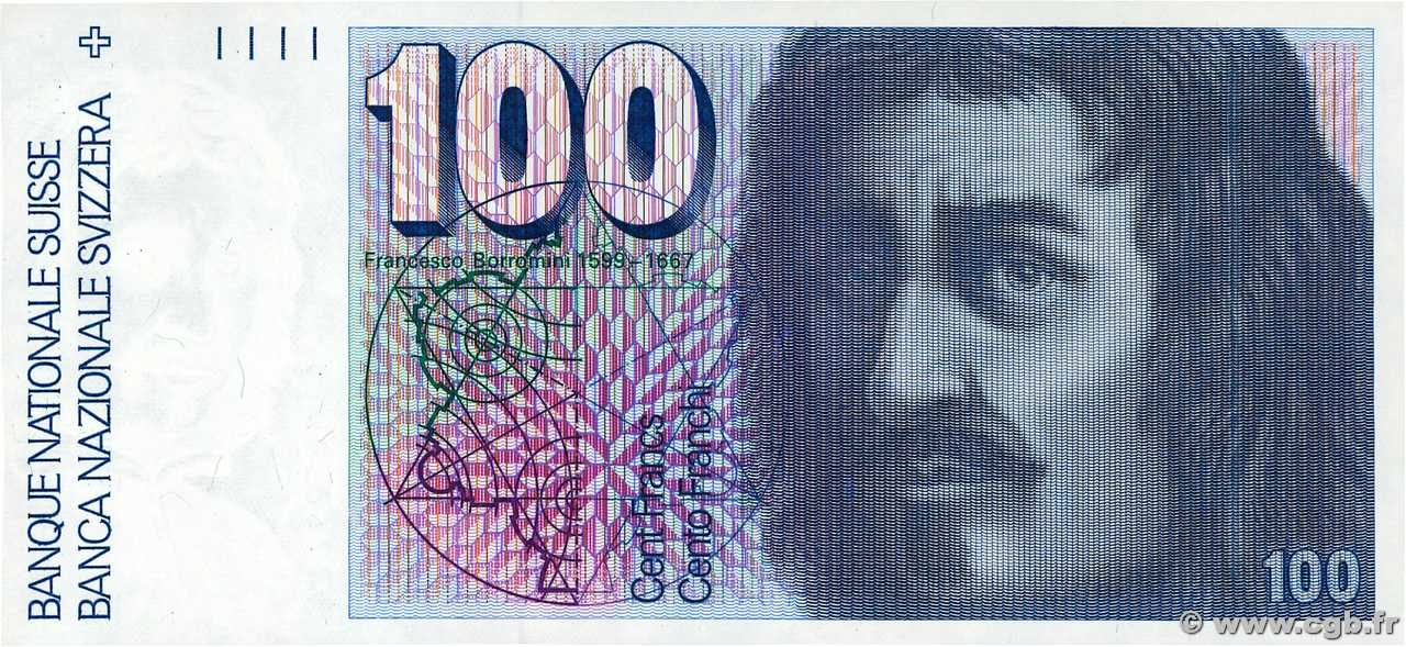 100 Francs SUISSE  1983 P.57f FDC