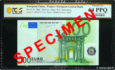100 Euro EUROPA  2002 P.05u fST+
