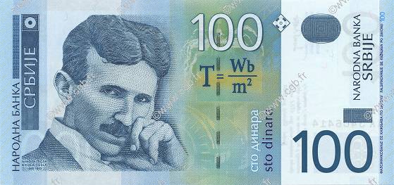 100 Dinara SERBIEN  2003 P.41a ST