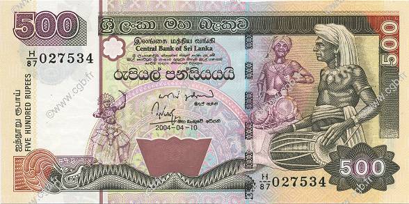 500 Rupees SRI LANKA  2004 P.119b NEUF