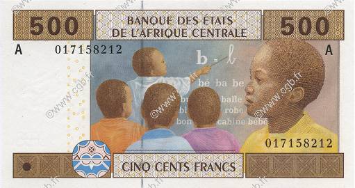 500 Francs ESTADOS DE ÁFRICA CENTRAL
  2002 P.406A FDC