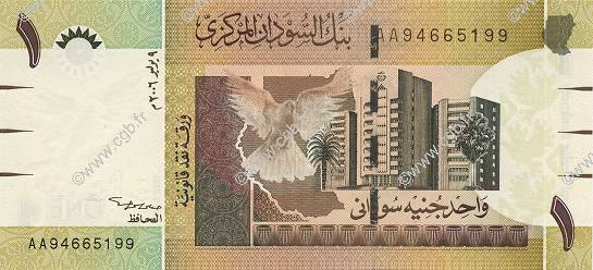 1 Pound SUDAN  2006 P.64a fST+