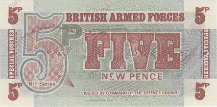 5 New Pence  ANGLETERRE  1972 P.M047 NEUF