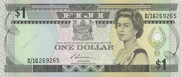 1 Dollar FIYI  1987 P.086a FDC