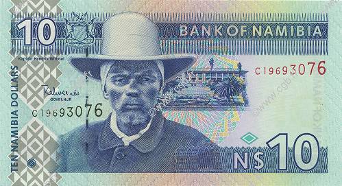 10 Dollars NAMIBIA  2001 P.04bC FDC