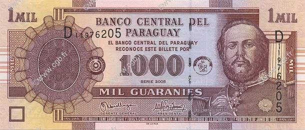 1000 Guaranies PARAGUAY  2005 P.222b NEUF