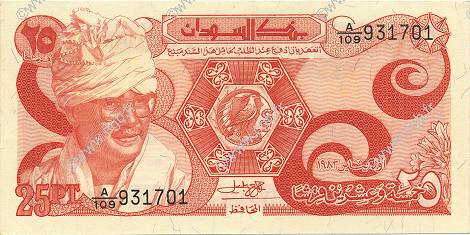 25 Piastres SUDAN  1983 P.23a ST