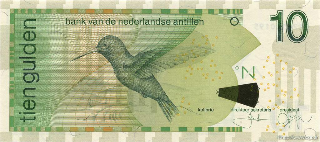 10 Gulden NETHERLANDS ANTILLES  2003 P.28c FDC
