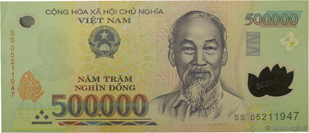 500000 Dong VIETNAM  2005 P.124c XF