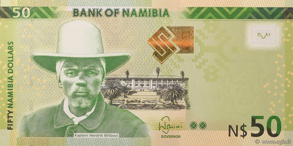 50 Namibia Dollars NAMIBIA  2012 P.13a UNC