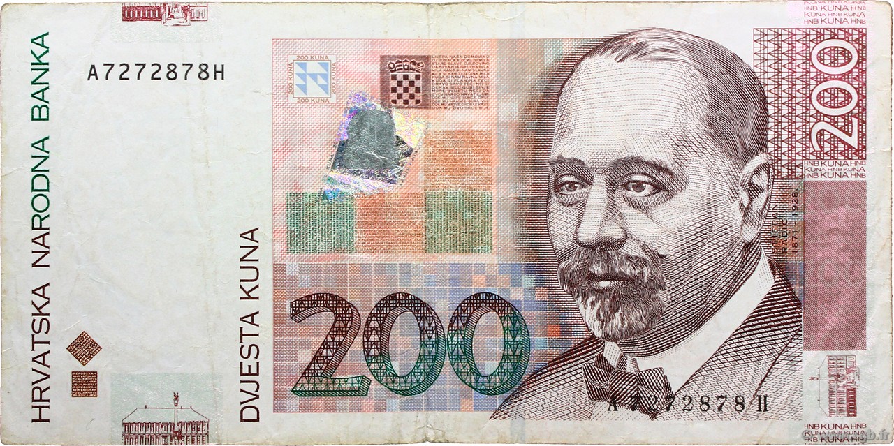 200 Kuna KROATIEN  2002 P.42 S