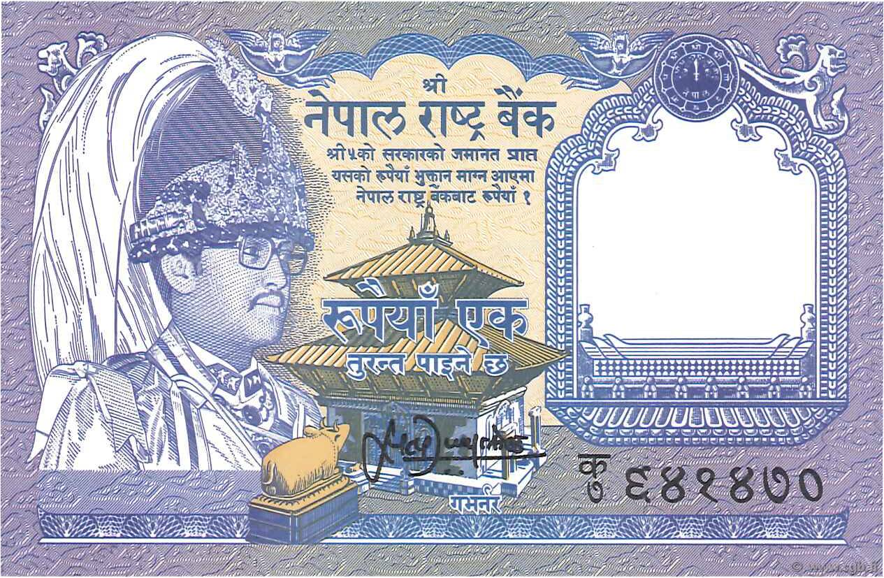 1 Rupee NEPAL  1995 P.37 ST