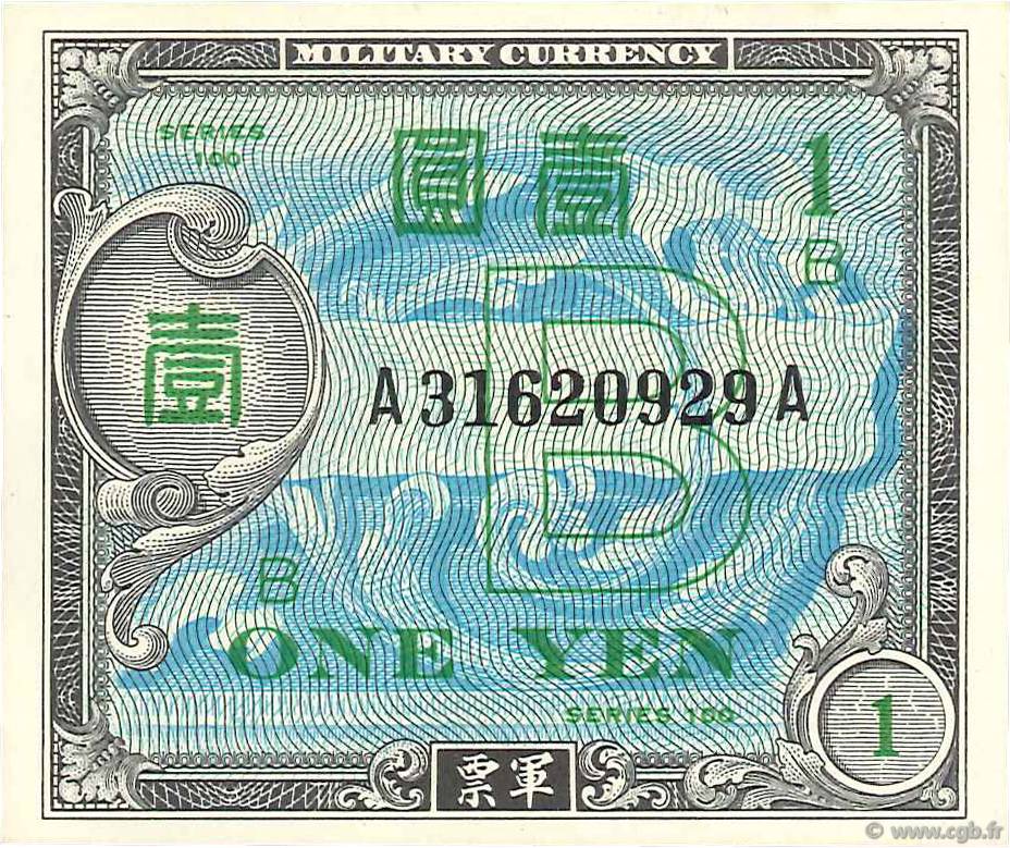 1 Yen JAPAN  1945 P.067a UNC-