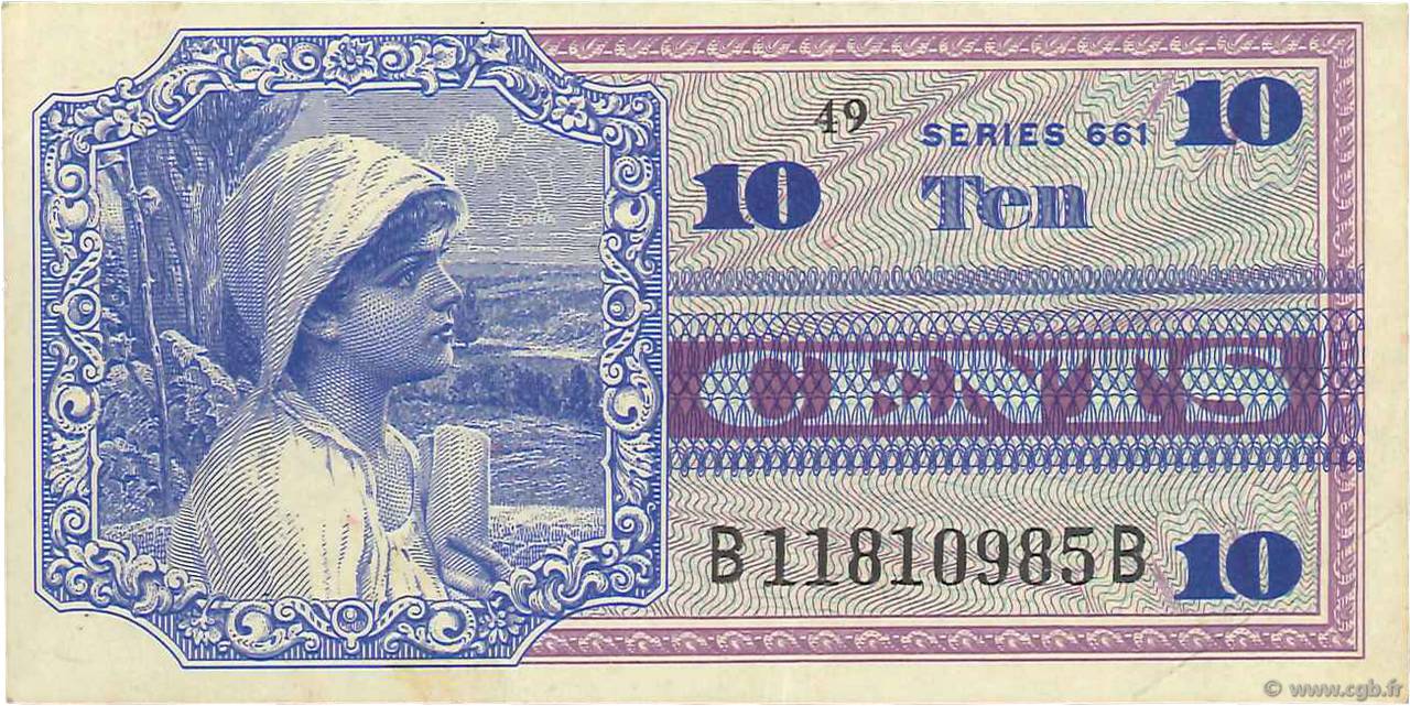 10 Cents STATI UNITI D AMERICA  1968 P.M065a SPL