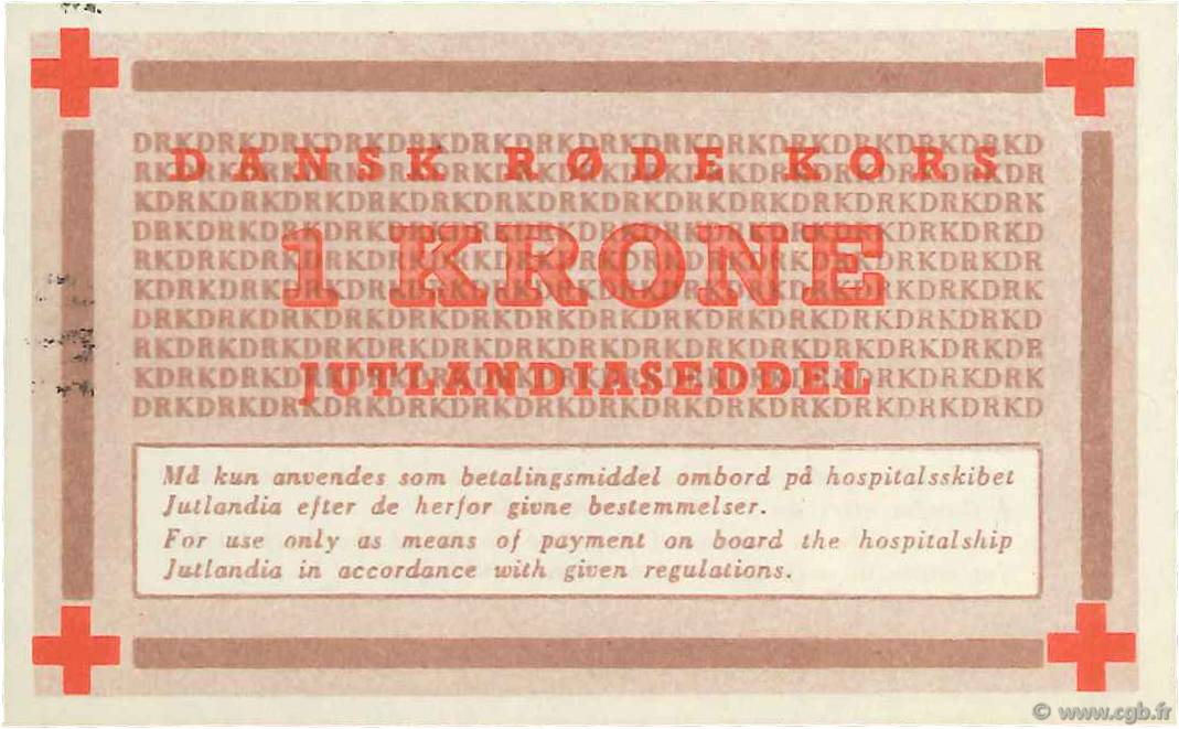 1 Krone DÄNEMARK  1951 P.- ST