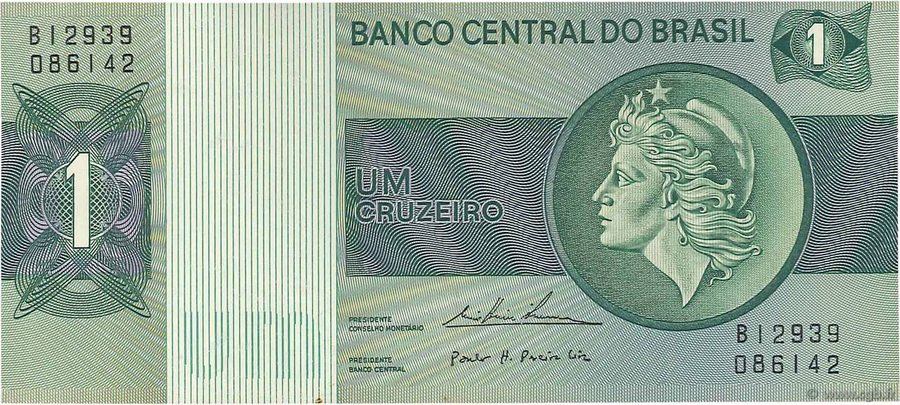 1 Cruzeiro BRASIL  1975 P.191Ab EBC