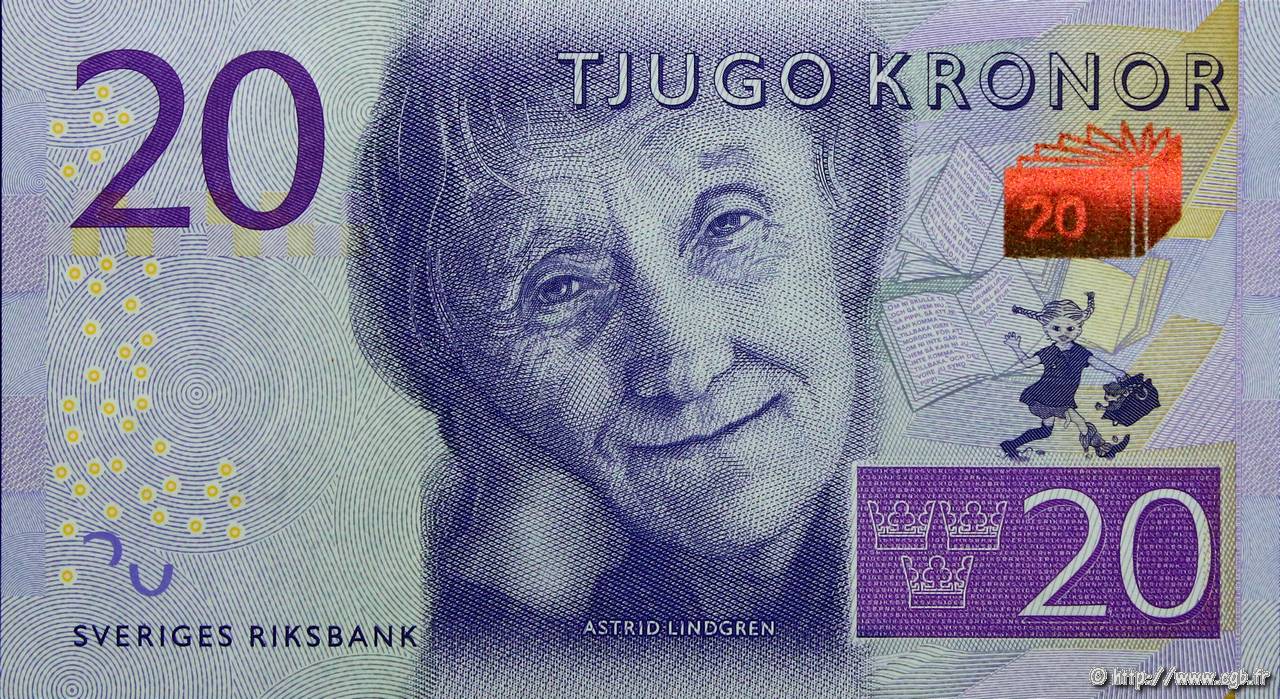 20 Kronor SUÈDE  2015 P.69 FDC