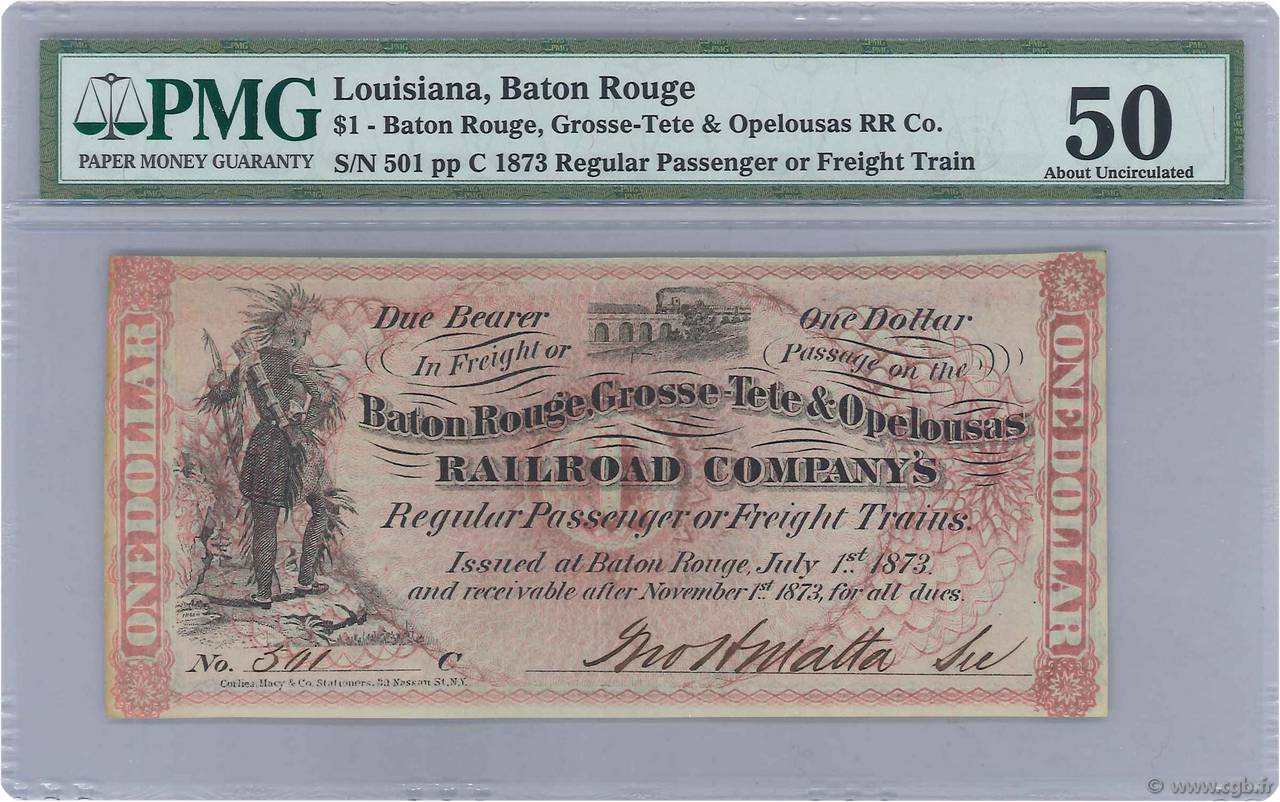 1 Dollar STATI UNITI D AMERICA  1873 P.- AU