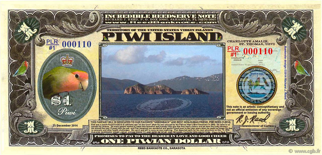 1 Dollar Piwi UNITED STATES OF AMERICA  1923 P.- UNC