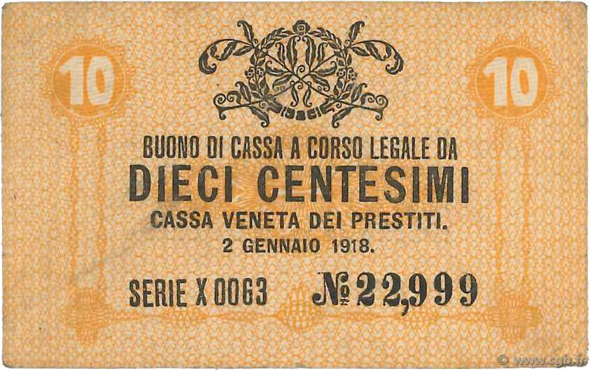 10 Centesimi ITALIA  1918 PM.02 BB