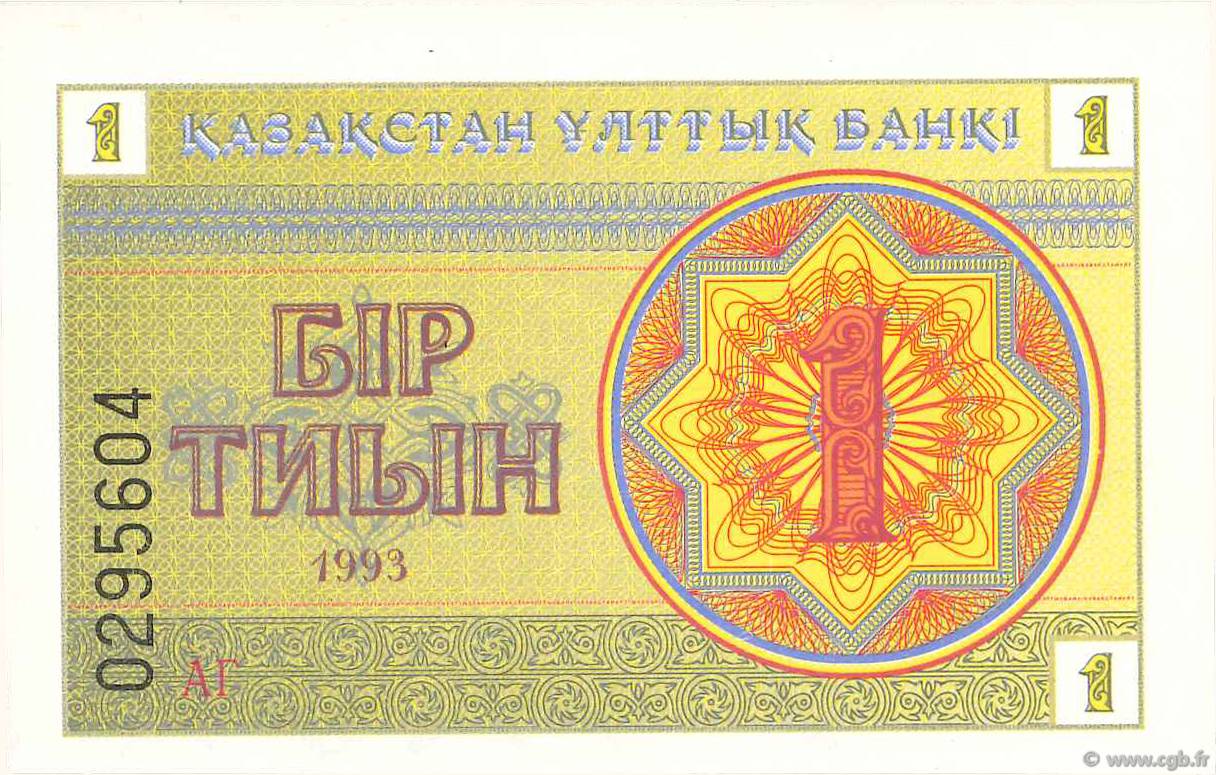1 Tyin KAZAKHSTAN  1993 P.01a UNC