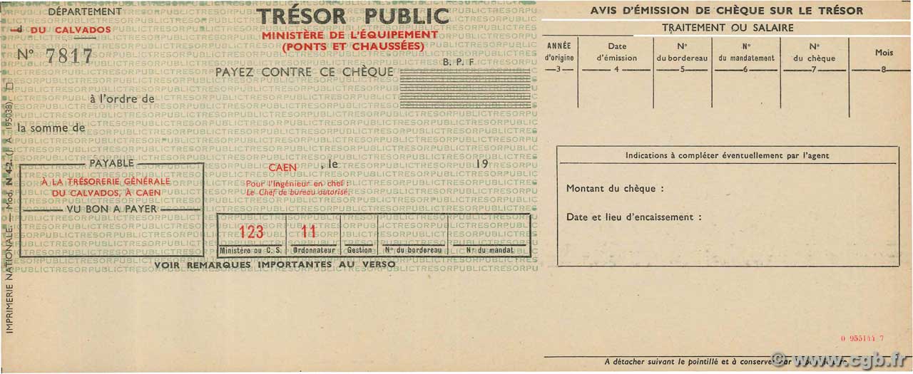 Francs FRANCE régionalisme et divers Caen 1931 DOC.Chèque SUP