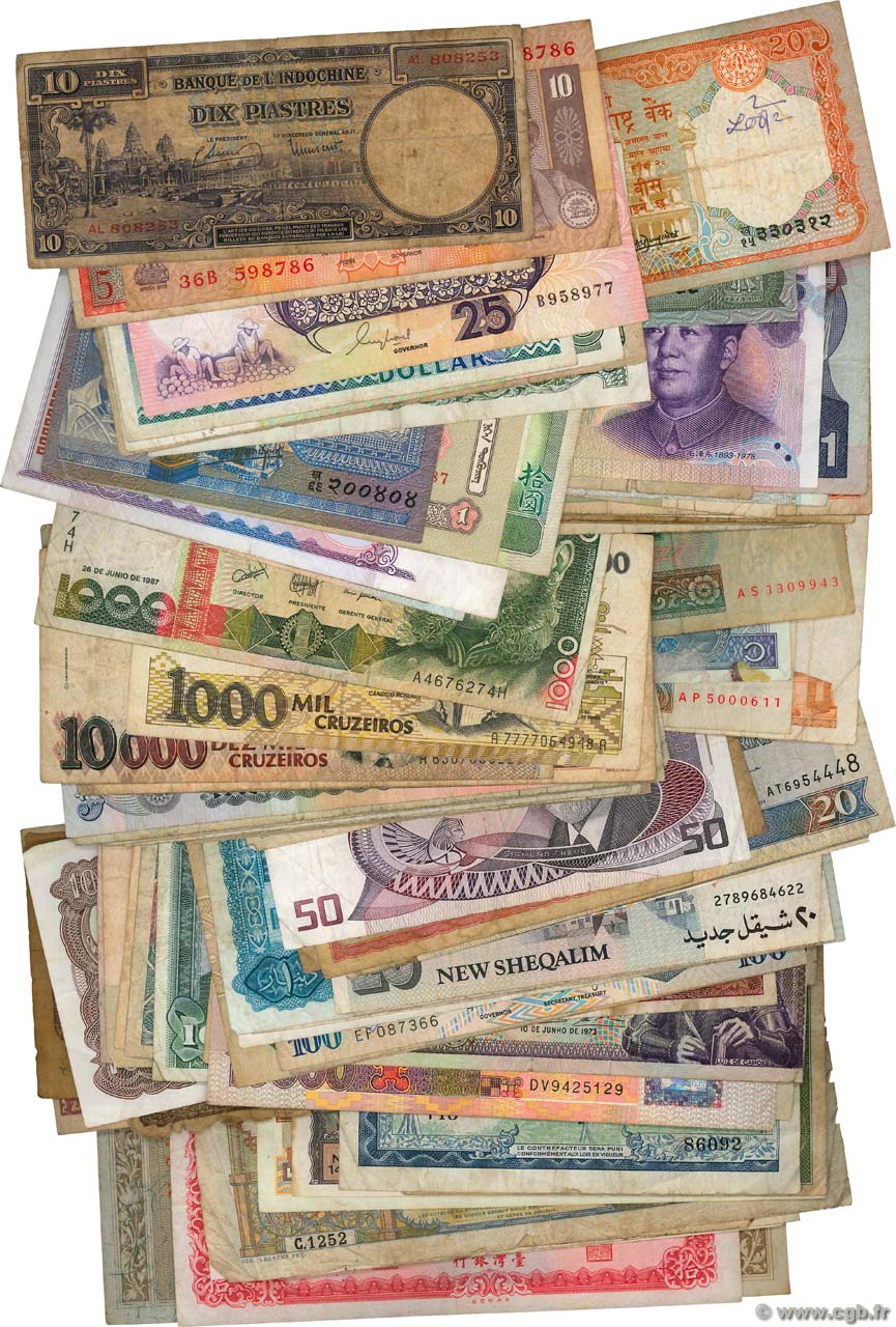 Lot de 100 billets LOTS  1900 P.LOT S