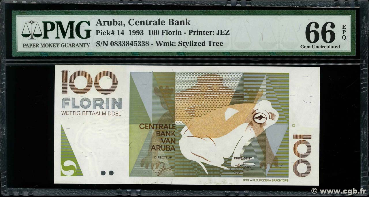 100 Florin ARUBA   1993 P.14 NEUF