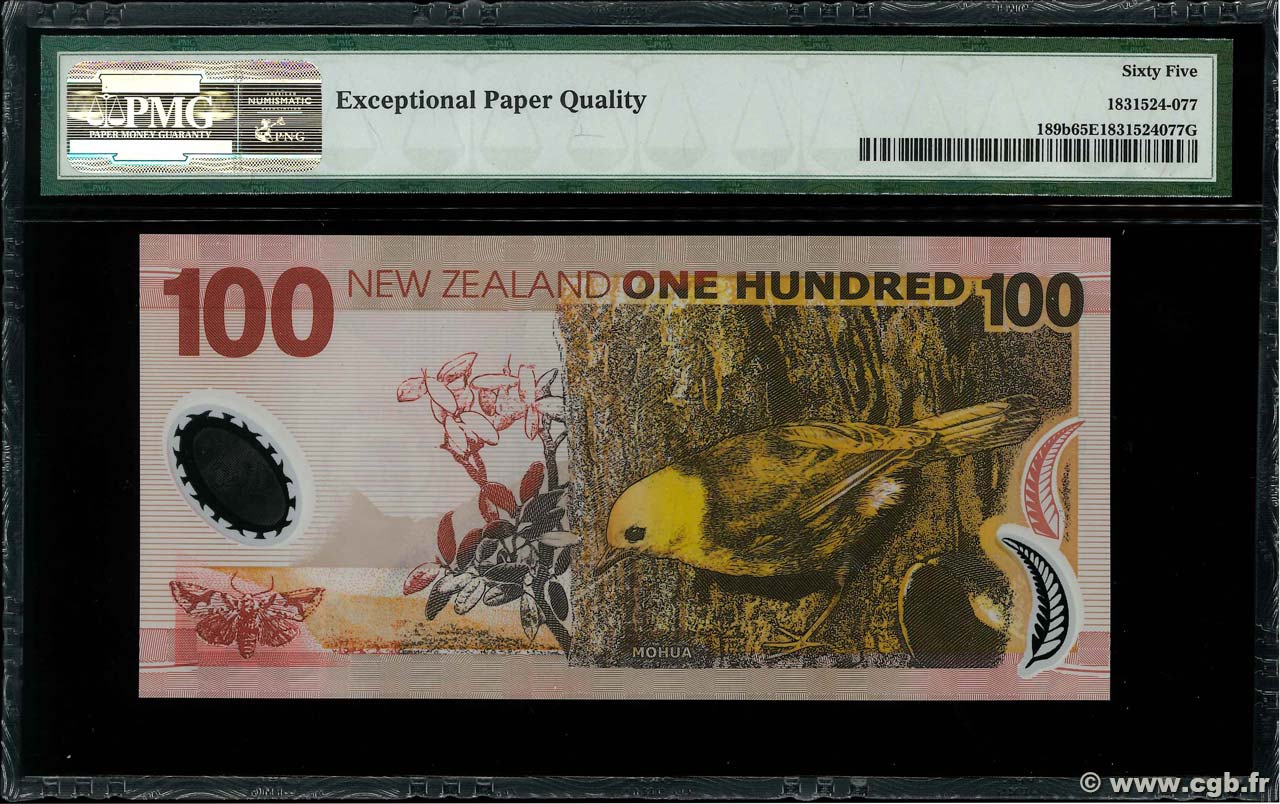 100 Dollars NEW ZEALAND 2006 P.189b b97_9691 Banknotes