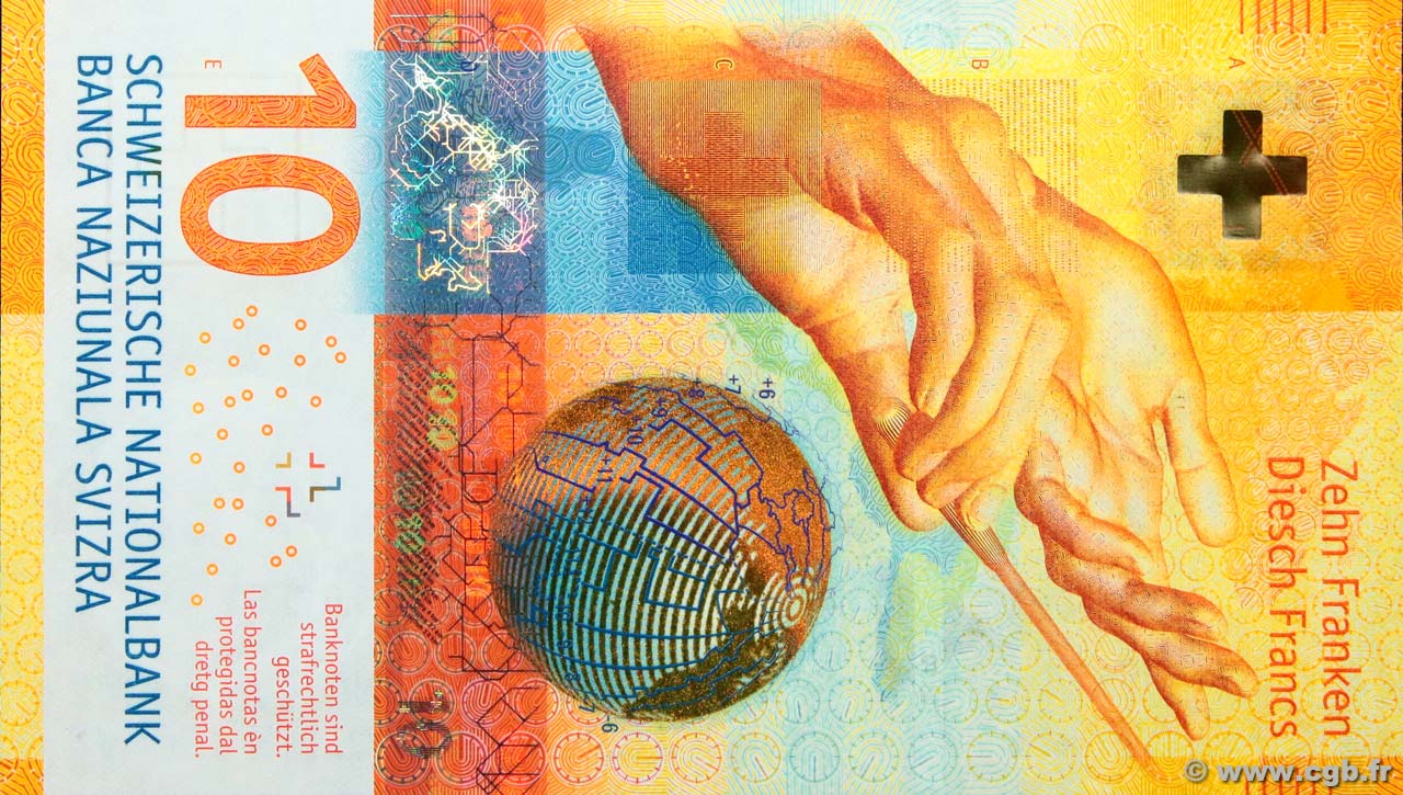 Franc Suisse Euro Billet Le nouveau billet de 1000 francs suisse